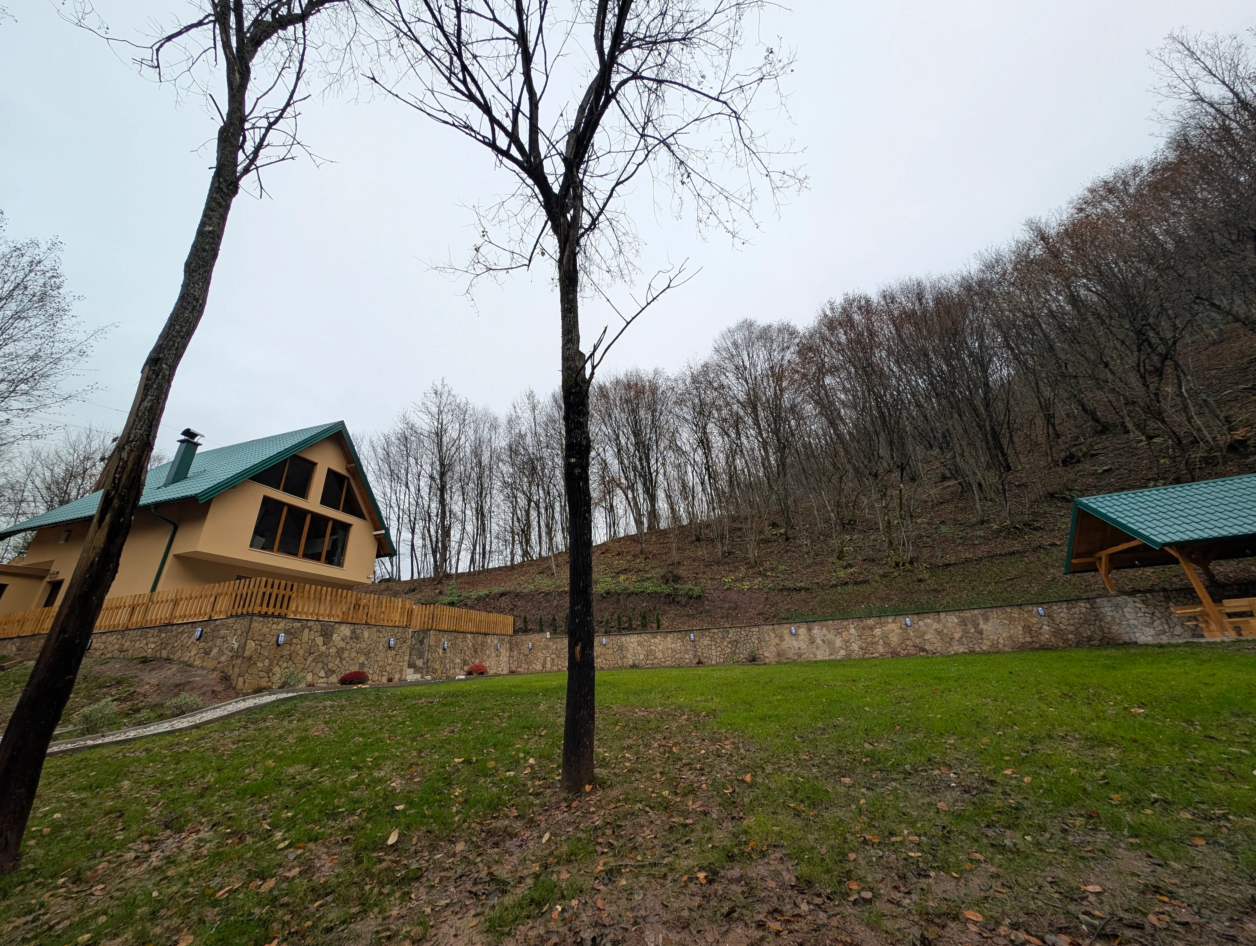 Sunset over mountains
